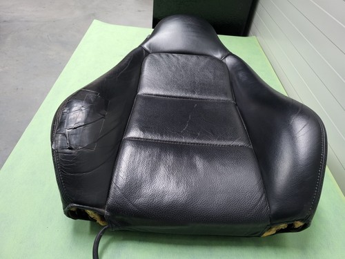 BMW Z3 Roadster Bei Fahrer Sitz Oberteil Leder schwarz Rückenlehne Sitzheizung – Bild 11