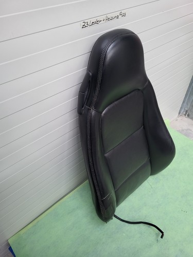 BMW Z3 Roadster Bei Fahrer Sitz Oberteil Leder schwarz Rückenlehne Sitzheizung – Bild 3