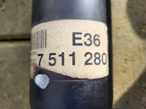 BMW Z3 Roadster Kardanwelle 7511280 Gelenkwelle Schaltgetriebe 2,2 - 2,5 Liter – Bild 4