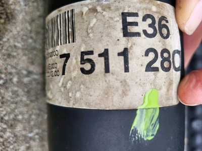 BMW Z3 Roadster Kardanwelle 7511280 Gelenkwelle Schaltgetriebe 2,2 - 2,5 Liter – Bild 8