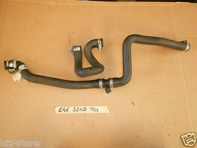 BMW E46 Kühlerschlauch Set / Kühlwasser Schlauch groß + klein 318D - 330D  – Bild 1