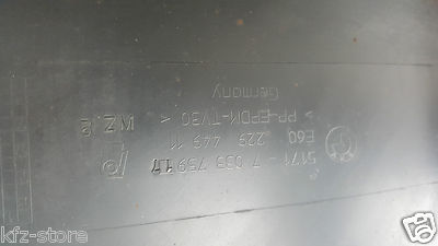 BMW E60 / E61 Seitenschweller Schweller LINKS Orient blau metallic  ABHOLUNG – Bild 4