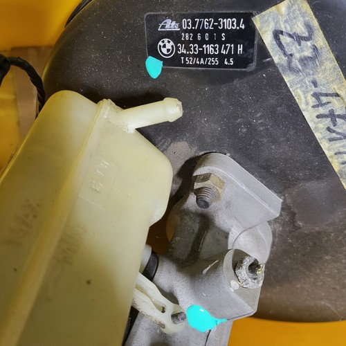 BMW E36 Z3 Bremskraftverstärker Hauptbremszylinder Bremse Bremsanlage 1163471 H – Bild 2