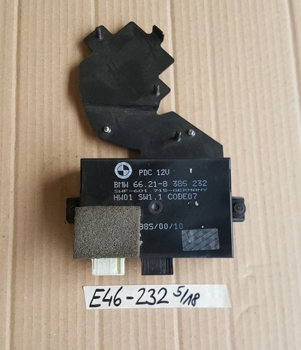 BMW E46 Steuergerät PDC mit Halter / Einparkhilfe Modul 8385232 – Bild 1