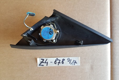 BMW Z4 E85 Hochton Lautsprecher rechts 6927878 + Verkleidung Eckblende 6016646 – Bild 2