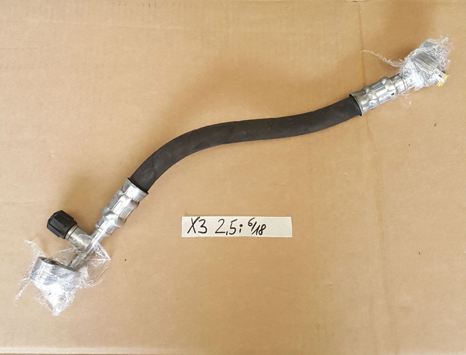 BMW E83 X3 Klimaleitung Druckleitung Verdampfer Kompressor  – Bild 1