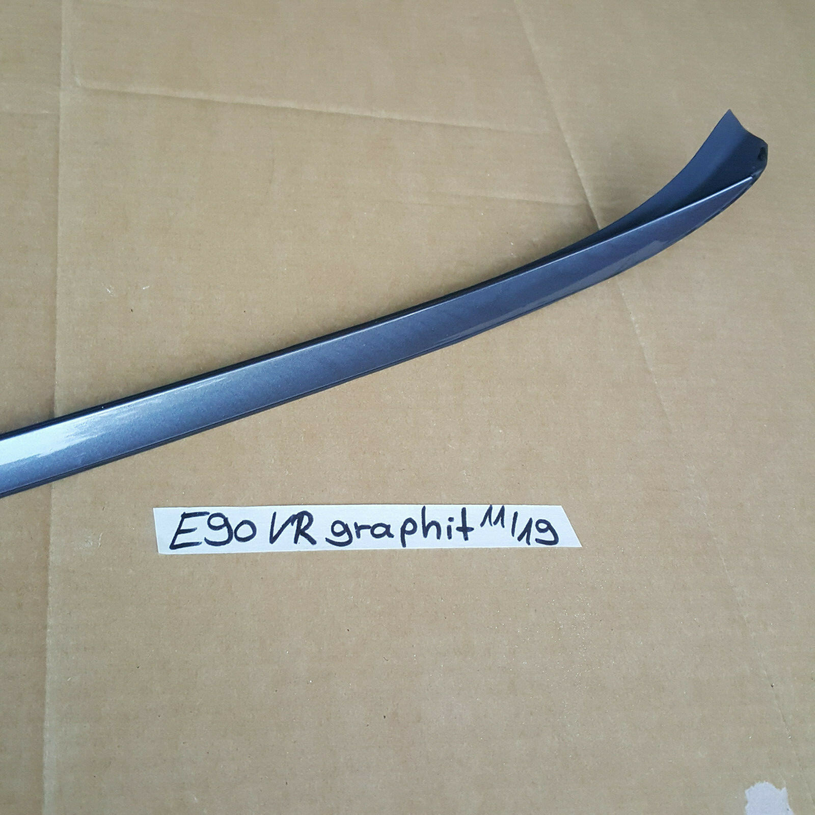 BMW 3er E90 E91 Wasserfangleiste Zier Leiste Frontscheibe RECHTS graphit A22 – Bild 3