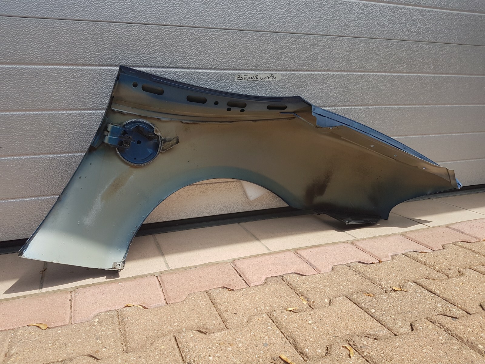 BMW Z3 Roadster Kotflügel Seitenwand breit HINTEN RECHTS blau – Bild 5