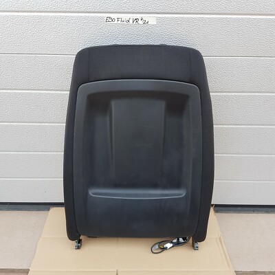 BMW E90 / E91 Beifahrer Stoff Sitz RECHTS Rückenlehne Oberteil Fluid anthrazit  – Bild 4