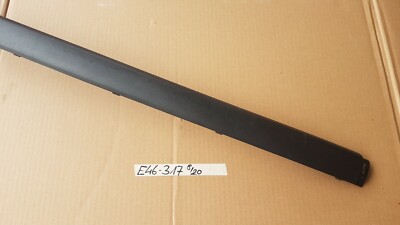 BMW E46 Limousine Leiste Blende Stossleiste Stossfänger hinten Mitte 8195317  – Bild 5