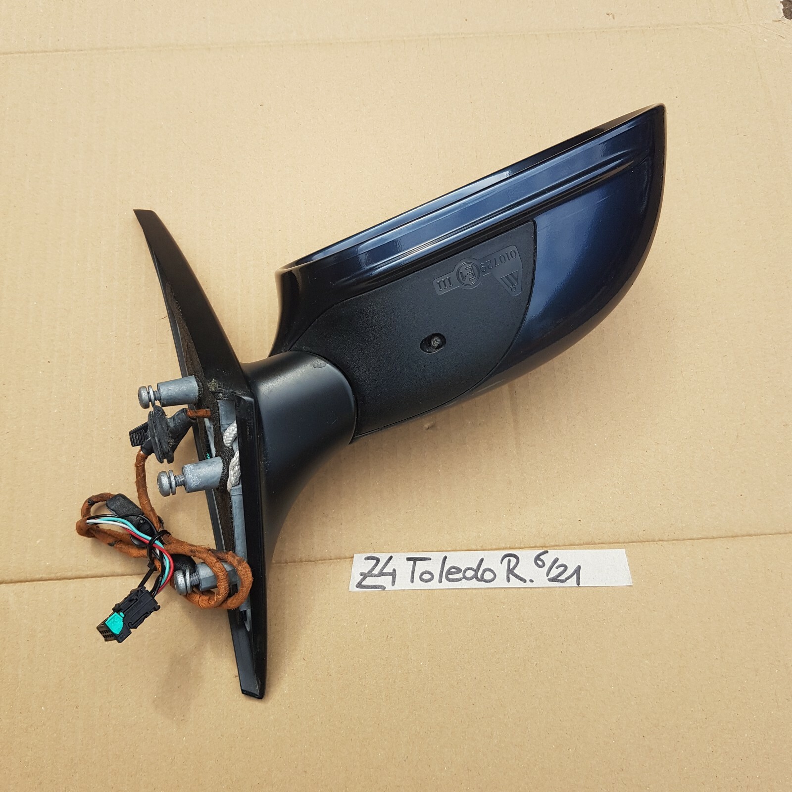 BMW  Z4 E85 E86 Seiten Außen Spiegel rechts ODER links Toledo blau Code 482 – Bild 8