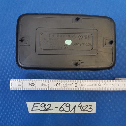 BMW E92 E93  Gummi Unterlage Einlegematte Mittelkonsole 6960691 – Bild 2