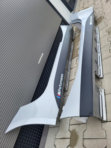 BMW Z4 E85 Seiten Schweller Leiste Verkleidung RECHTS + LINKS Silber ABHOLUNG  – Bild 2