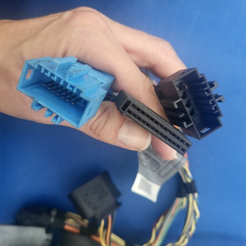 BMW E90 E91 LCI Automatik Getriebe Kabel Kabelbaum Motor Getriebemodul 7572364 – Bild 2