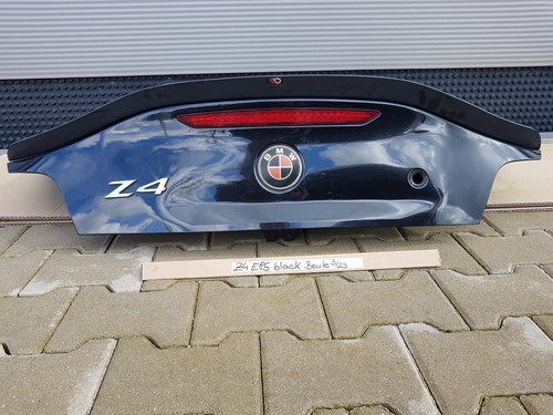 BMW Z4 E85 Heckklappe Kofferraum Klappe Heckdeckel Saphir Schwarz Beule ABHOLUNG – Bild 1