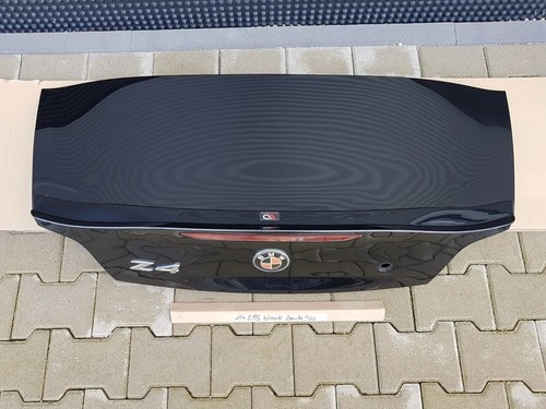 BMW Z4 E85 Heckklappe Kofferraum Klappe Heckdeckel Saphir Schwarz Beule ABHOLUNG – Bild 2