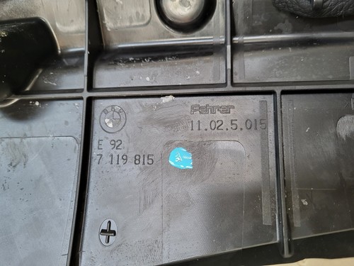 BMW E92 Coupe Rückbank Oberteil LINKS Leder schwarz Rücksitz Lehne ABHOLUNG  – Bild 5