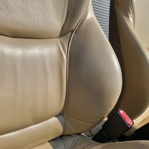 BMW Z3 Roadster Fahrer +  Beifahrer Sport Sitz Leder beige Sitzheizung ABHOLUNG – Bild 13