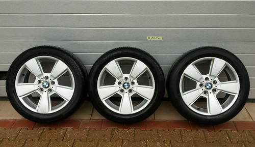 BMW E83 X3 X5 Leichtmetall 4 Felgen 18 Zoll BBS Alufelge 8J x 18  Reifen 255/45 – Bild 1