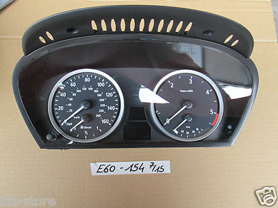 BMW E60 / E61 Tacho Tachometer Instrumentenkombination 6983154 Speed Instrument – Bild 1