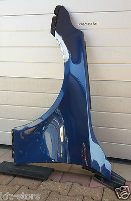 BMW E60 / E61 Kotflügel Seitenwand VORNE LINKS blau / beschädigt  ABHOLUNG – Bild 1