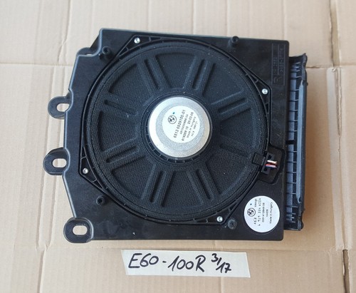 BMW 5er E61  E60  X3 E83 Subwoofer Zentralbass Lautsprecher Box 6929100 RECHTS – Bild 1