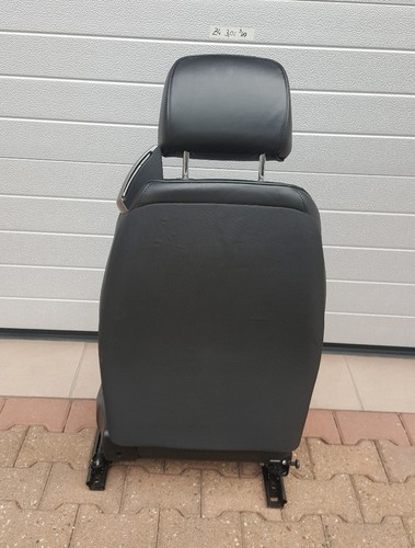 BMW Z4 E85 Fahrer Sitz Leder schwarz elektrisch VORNE LINKS  black leather seat – Bild 6