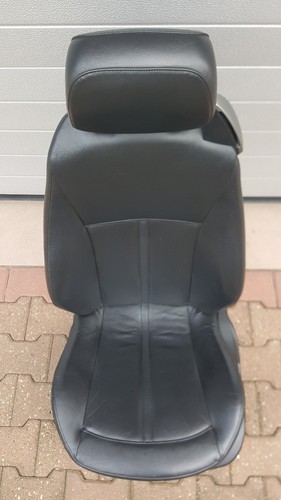 BMW Z4 E85 Fahrer Sitz Leder schwarz elektrisch VORNE LINKS  black leather seat – Bild 7