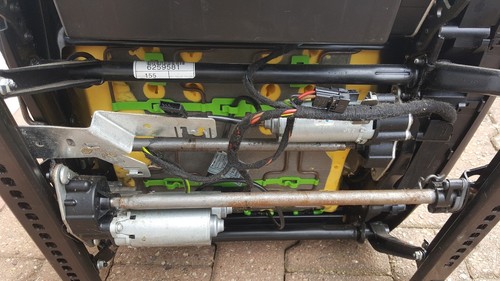 BMW Z4 E85 Fahrer Sitz Leder schwarz elektrisch VORNE LINKS  black leather seat – Bild 8