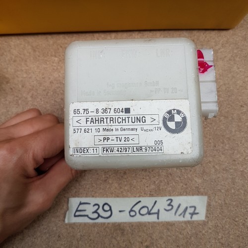BMW E36 E39 Steuergerät Alarmanlage / Alarm Neigungsgeber Modul 8367604 – Bild 1