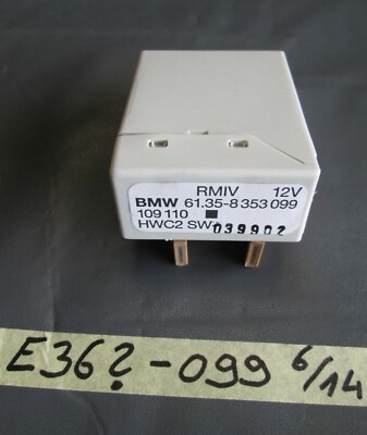 BMW E36 Relais Modul 4 / Steuergerät Modul RMIV  8353099 – Bild 1