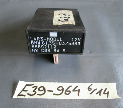 BMW E38 / E39 LWR 3 Modul /  Steuergerät Leuchtweiten Regulierung 8375964 – Bild 1