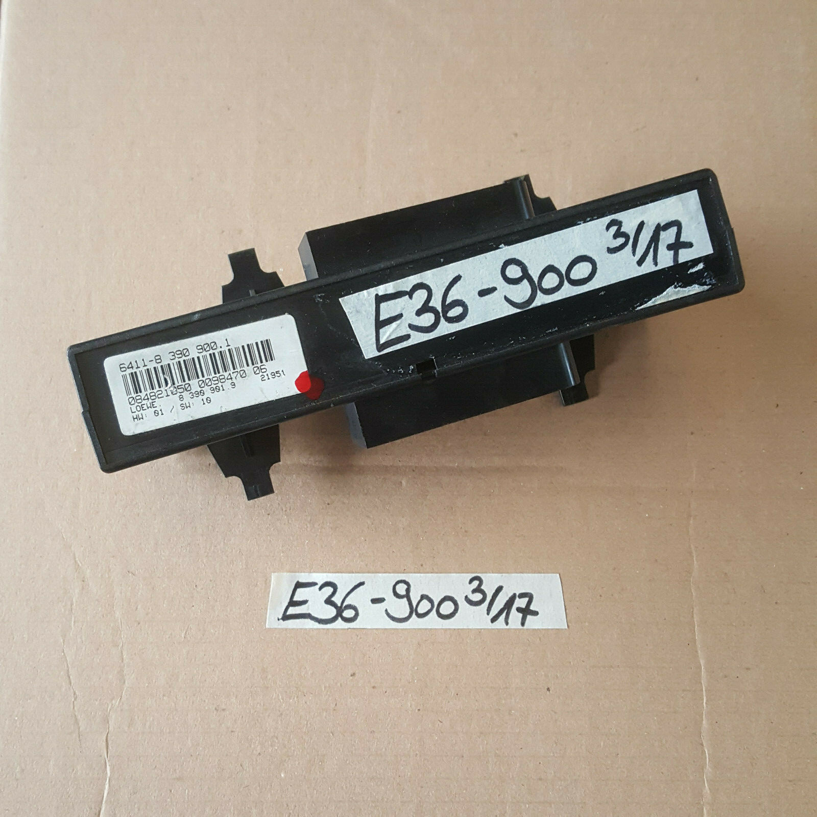 BMW E36 Klima Comfort Steuermodul / Steuergerät Klimaanlage 8390900 – Bild 1