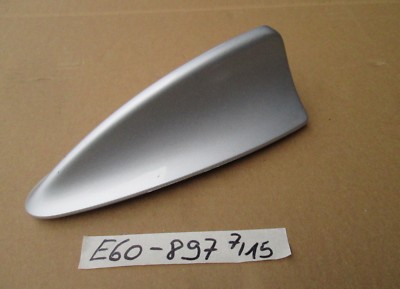 BMW E60 E61 Haifisch Dach Antenne Satellite Radio 6921897 GPS Abdeckung Silber – Bild 1