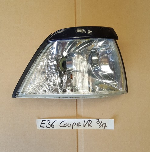 BMW 3er E36 Cabrio Coupe Blinker  Blink Licht Klarglas weiß VORNE RECHTS – Bild 1