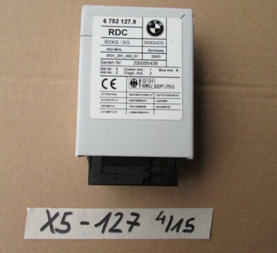 BMW E53 X5 RDC Modul Reifendruck Kontrolll Steuergerät 6752127  – Bild 1