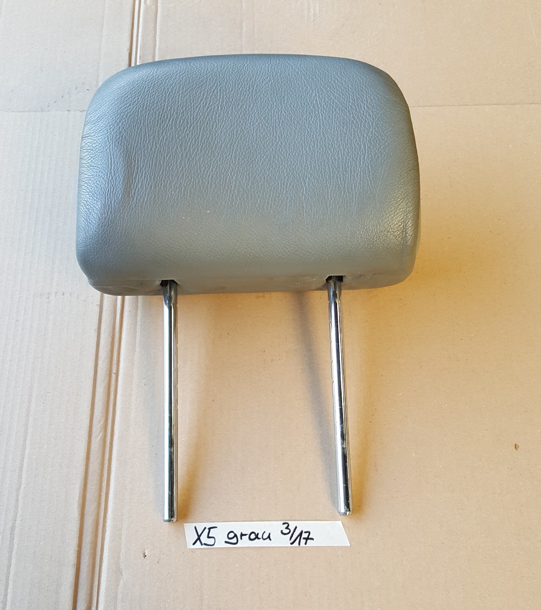 BMW E53 X5 Leder Sitz Kopfstütze VORNE RECHTS od. LINKS – Bild 1
