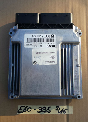 BMW E60 E61 Motor Steuergerät 7793574  M57 Grundsteuergerät DME 7793995 – Bild 1