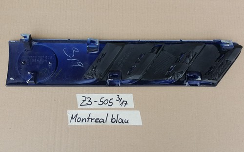 BMW Z3 Lufteinlass Ki​emen Ziergitter Motorhaube Montreal blau LINKS 8397505