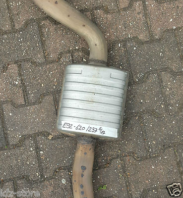 BMW E90 E91 E87 Auspuff Endschalldämpfer 7793620 Mittel Vorschalldämpfer 7793237 – Bild 3