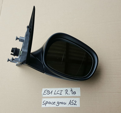 BMW E90 E91 LCI Aussenspiegel Seiten Spiegel RECHTS space grau metallic A52 – Bild 3