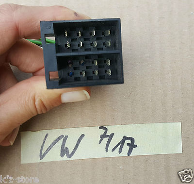 Volkswagen VW Radio Adepter Stecker – Bild 2
