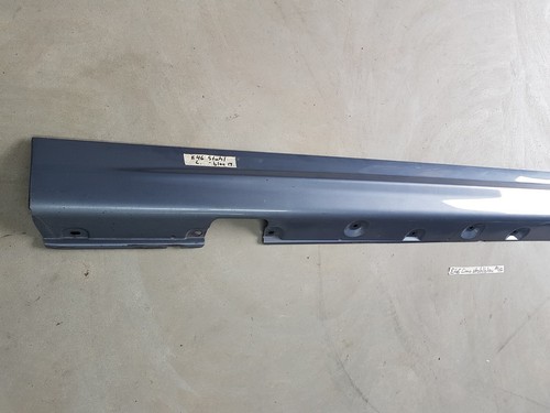 BMW 3er E46 Limo Touring Seiten  Schweller Leiste LINKS stahlblau 8209755 – Bild 1