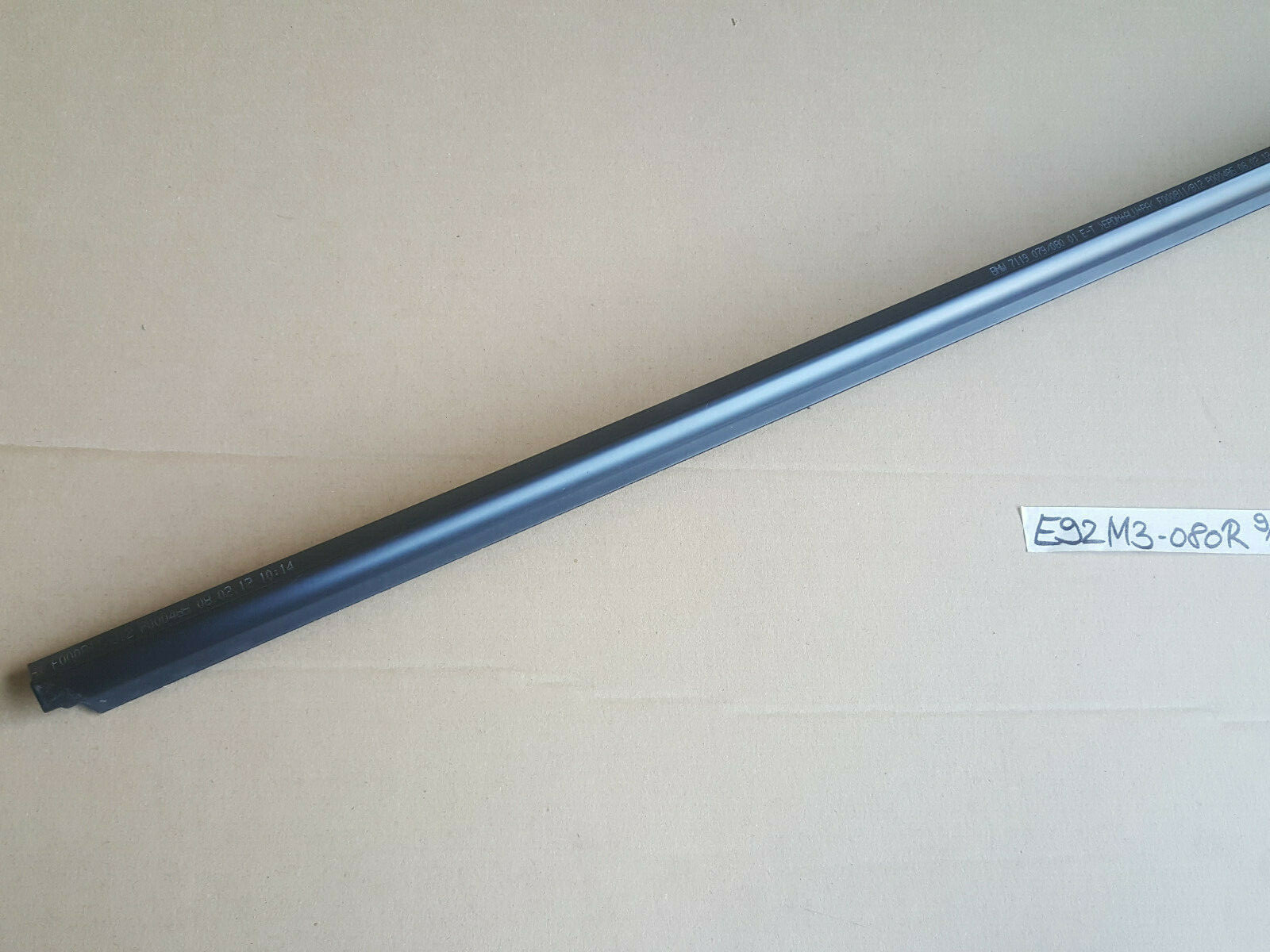 BMW E92 Schaftleiste 9079080 Fenster Tür Dichtung RECHTS Schachtabdichtung  – Bild 2