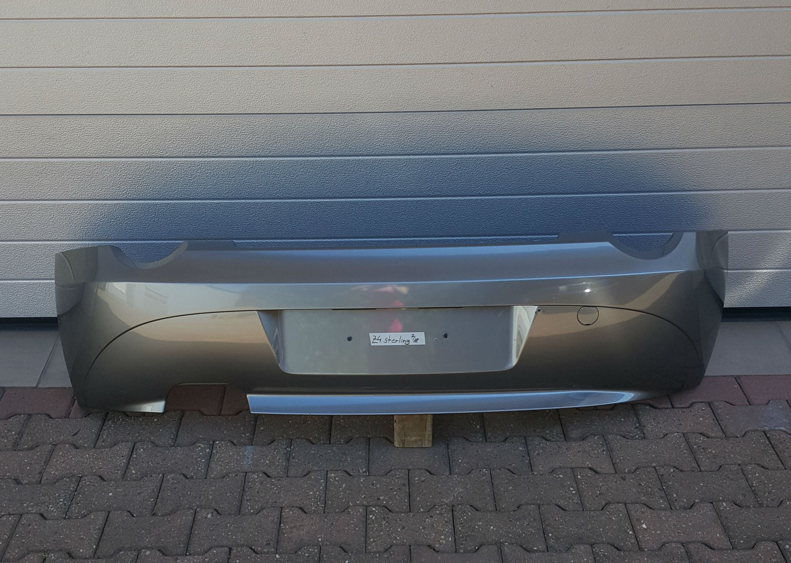 BMW Z4 E85 Verkleidung Heckschürze Stoßstange HINTEN sterling grau 472 ABHOLUNG