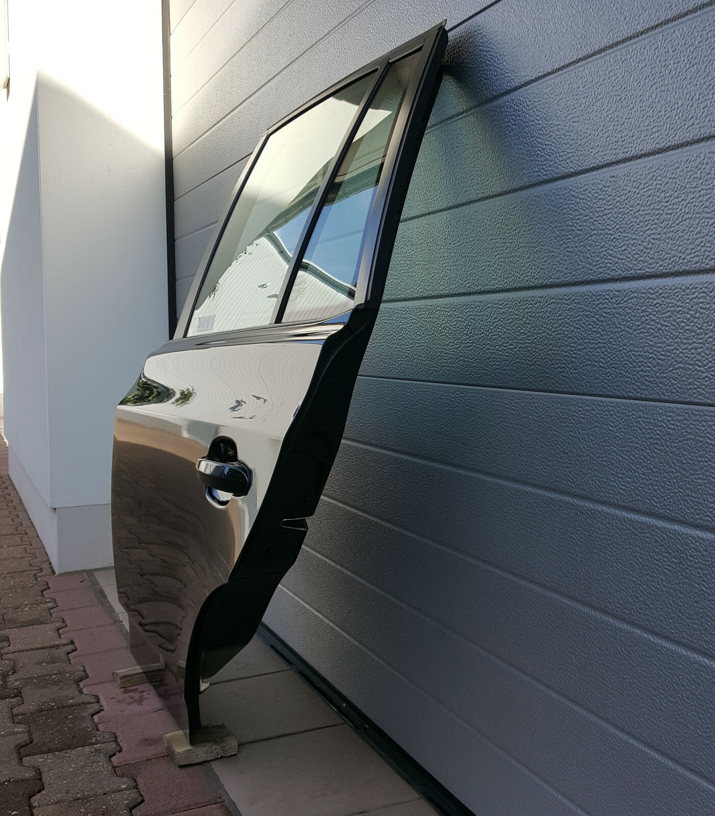 BMW X3 E83 Fahrer Tür HINTEN LINKS black Saphir Schwarz metallic 475 ABHOLUNG  – Bild 3