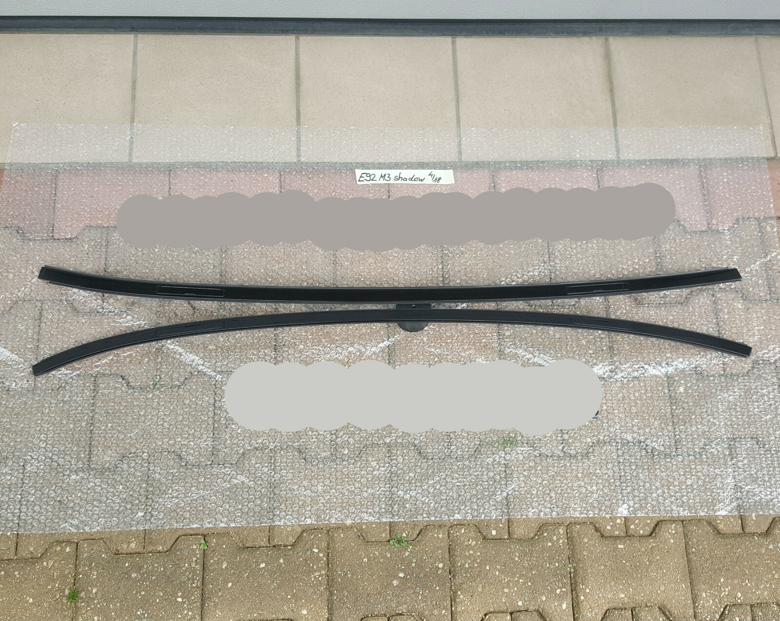 BMW E92 M3 Coupe Dach Zier Leiste oben Shadow Line Dachleisten ABHOLUNG – Bild 1