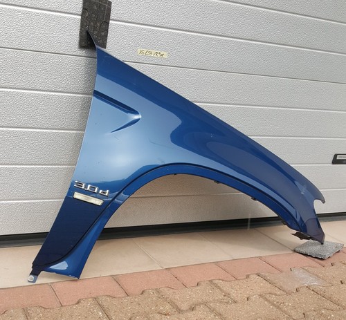 BMW X5 E53 Kotflügel / Seitenwand VORNE RECHTS topas blau Kratzer ABHOLUNG  – Bild 2