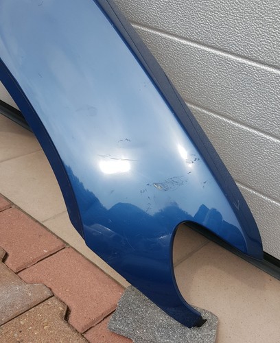 BMW X5 E53 Kotflügel / Seitenwand VORNE RECHTS topas blau Kratzer ABHOLUNG  – Bild 4