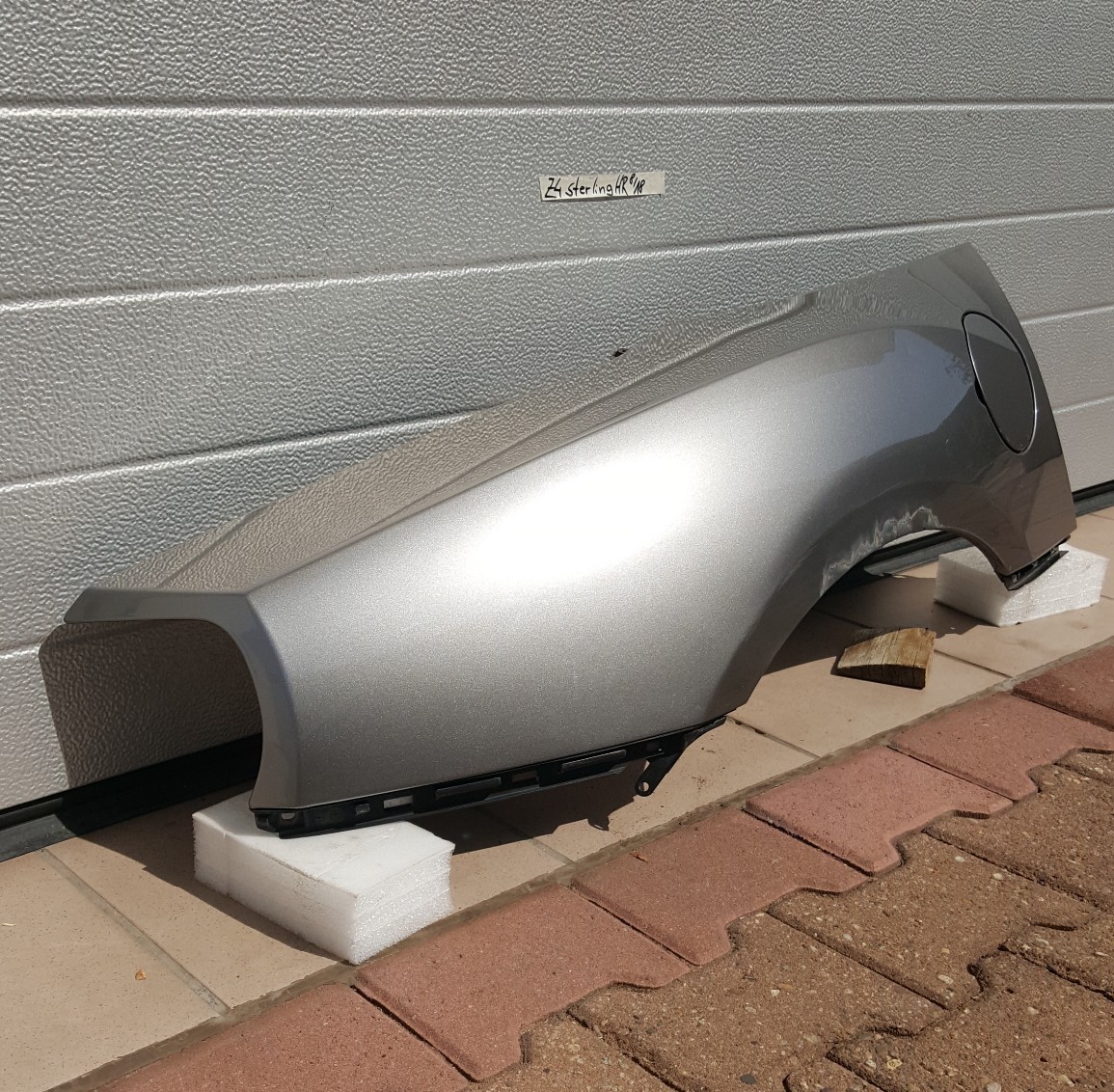 BMW Z4 E85 Seitenwand Aussenhaut HINTEN RECHTS  sterling grau metallic